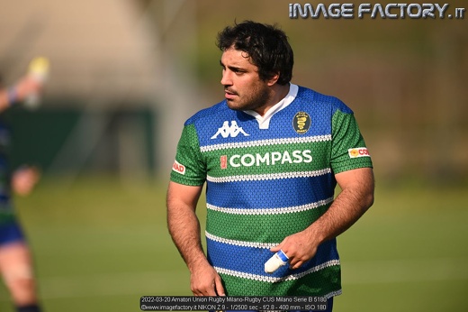 2022-03-20 Amatori Union Rugby Milano-Rugby CUS Milano Serie B 5180